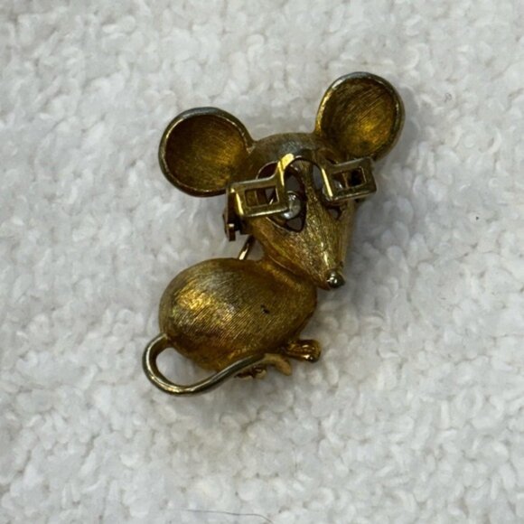 Vintage Avon mouse brooch - Picture 8 of 12
